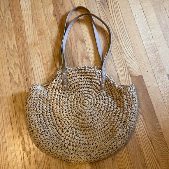Straw tote bag - Picture 1 of 3